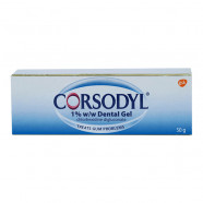 Купить Корсодил (Corsodyl) зубной гель 1% 50г в Москве